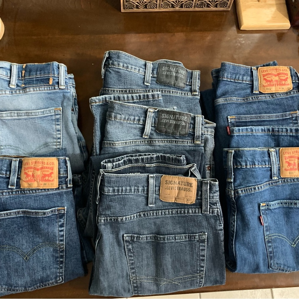 Levi's Men's Assorted Blue Jeans Collection